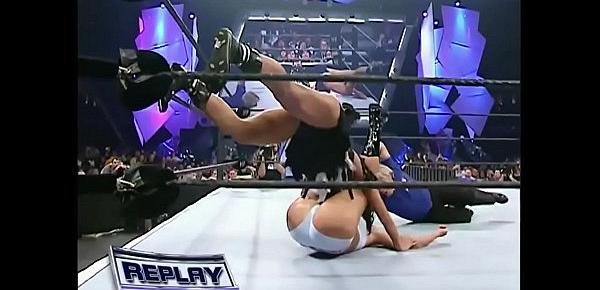  Melina vs Michelle McCool. SmackDown 2005.